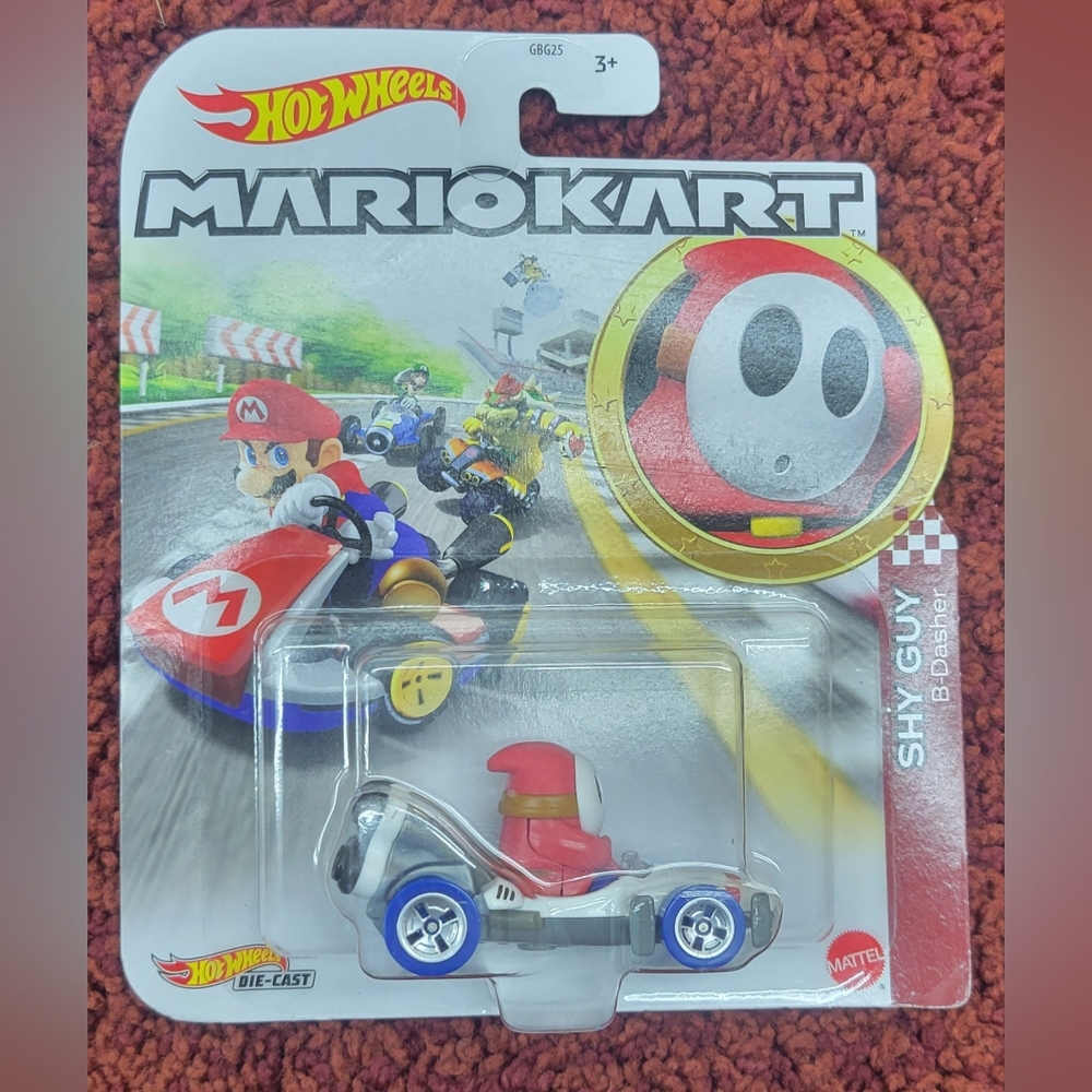 Hotwheels Mario Cart Shy Guy (Set #3)